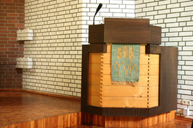 Kanzel der St.-Thomas-Kirche in Geesthacht