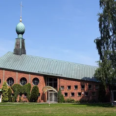 Außenansicht von St. Philippus von der Seite