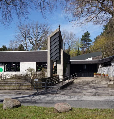 Eingang der St.-Thomas-Kirche in Geesthacht